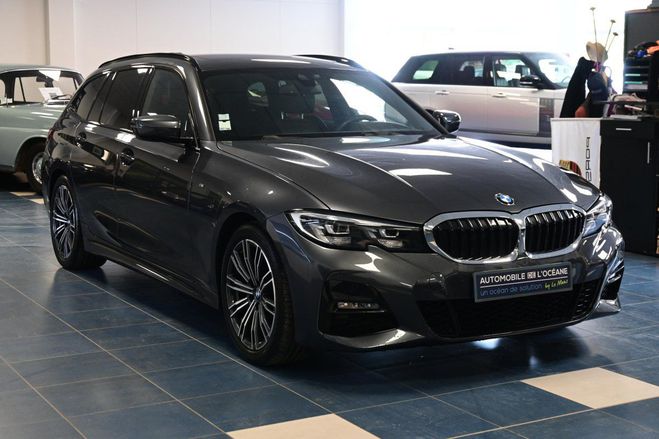 BMW Serie 3 Touring G21 318d 150 ch BVA8 M Sport Gris Fonc de 2021