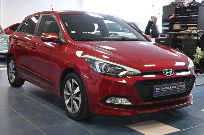 Hyundai I20 1.2 84 Edition #Navi Rouge de 2017