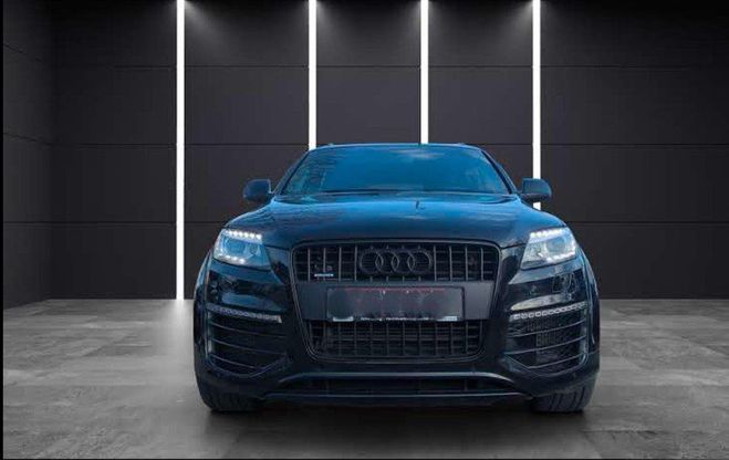 Audi Q7 3.0 V6 TDI 245ch FAP Sport Design quattr noir mtal de 2015
