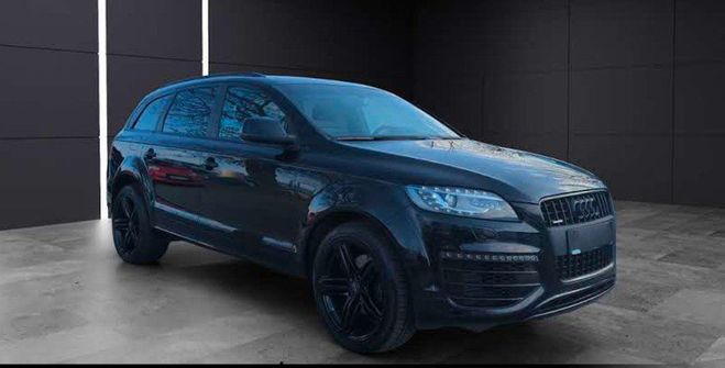 Audi Q7 3.0 V6 TDI 245ch FAP Sport Design quattr noir mtal de 2015