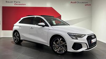 Voir détails -Audi A3 Sportback 40 TFSIe 204 S tronic 6 S Line à Saint-Ouen (93)