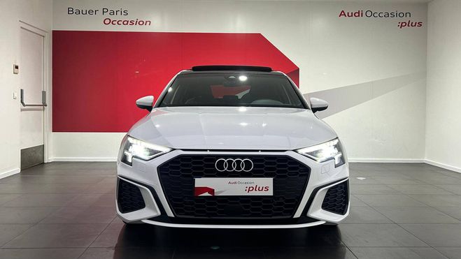Audi A3 Sportback 40 TFSIe 204 S tronic 6 S Line Blanc de 2021