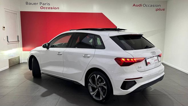 Audi A3 Sportback 40 TFSIe 204 S tronic 6 S Line Blanc de 2021
