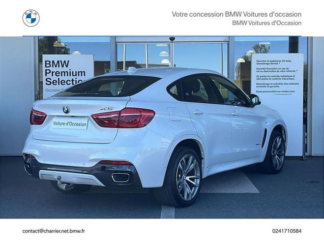 BMW X6 xDrive 40dA 313ch M Sport Mineralweiss de 2016
