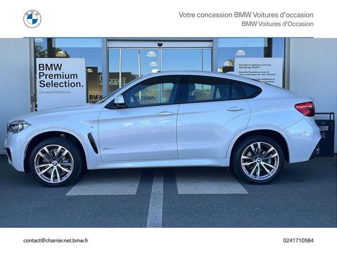 BMW X6 xDrive 40dA 313ch M Sport Mineralweiss de 2016