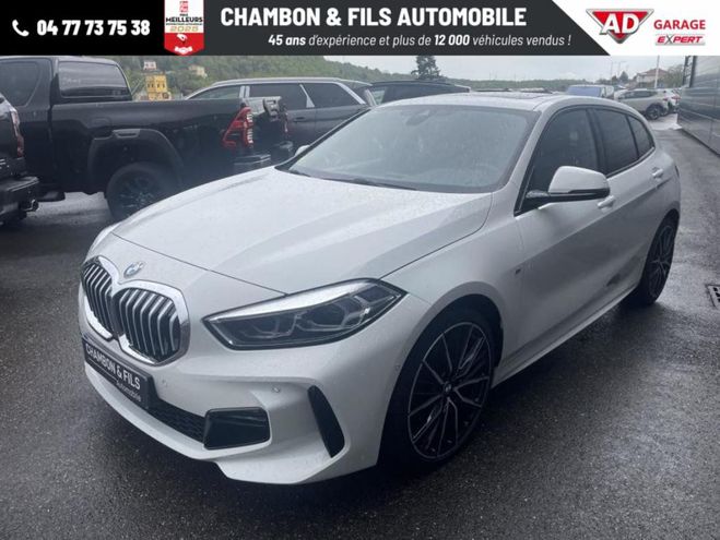 BMW Serie 1 F40 118d 150 ch BVA8 M Sport Blanc de 2022