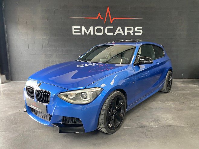 BMW Serie 1 120 DA M sport Bleu Mtallis de 2015