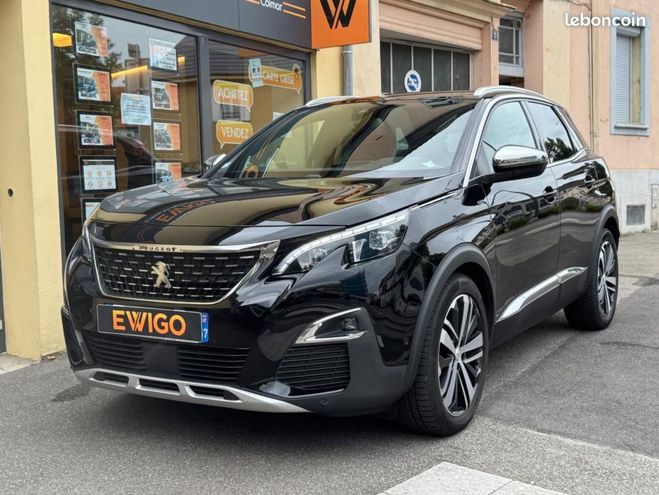 Peugeot 3008 GENERATION-II 2.0 BLUEHDI 180 GT Line EA Noir de 2019