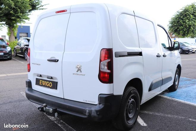 Peugeot Partner VU FOURGON 1.5 BLUEHDI 75 1000KG L1 M GR Blanc de 2020