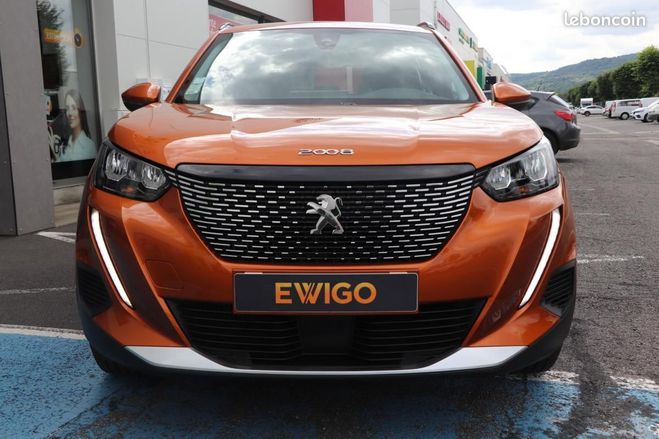 Peugeot 2008 GENERATION-II 1.2 130 ALLURE EAT BVA STA Orange de 2020