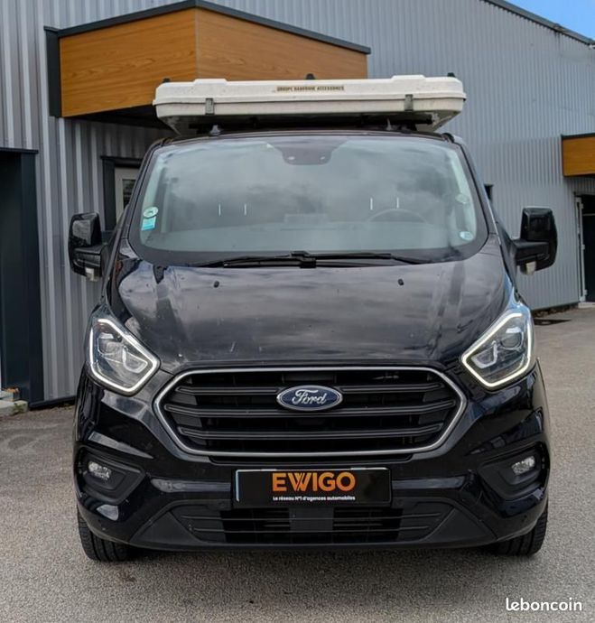 Ford Custom Transit 300 2.0 TDCI 130 L1H1 LIMITED BV Noir de 2022