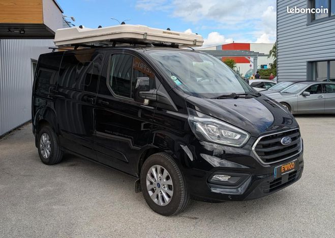 Ford Custom Transit 300 2.0 TDCI 130 L1H1 LIMITED BV Noir de 2022