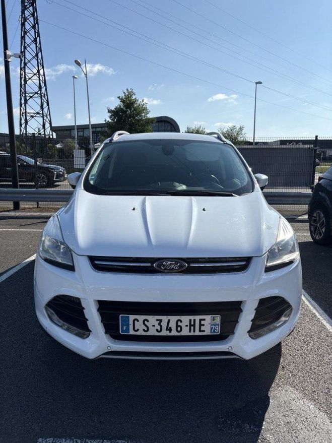 Ford Kuga 2.0 TDCI 163CH FAP TITANIUM 4X4 POWERSHI Blanc de 2013