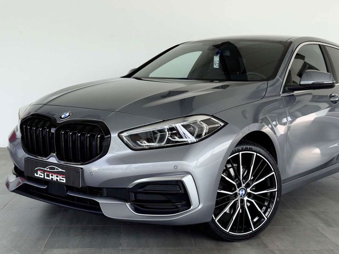 BMW Serie 1 116 dA SPORT-GPS-CARPLAY-JANTES19-CUIR-P Gris de 2022