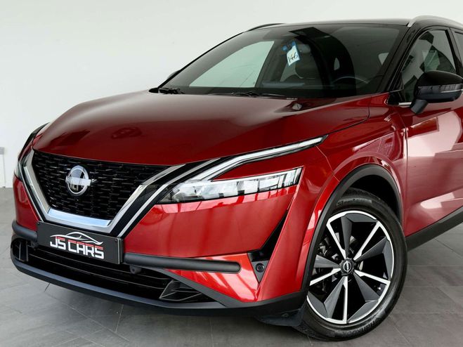 Nissan Qashqai 1.3 DIG-T-GPS-T.PANO-CARPLAY-CAMERA360-P Rouge de 2023