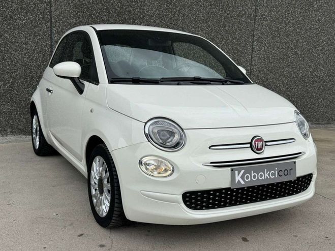 Fiat 500 1.2i -- 37.000KM--CARPLAY--USB-GARANTIE  Blanc Mtallis de 