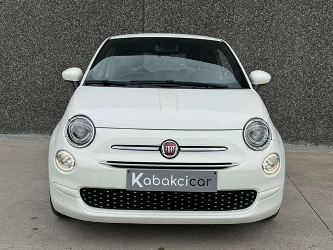 Fiat 500 1.2i -- 37.000KM--CARPLAY--USB-GARANTIE  Blanc Mtallis de 