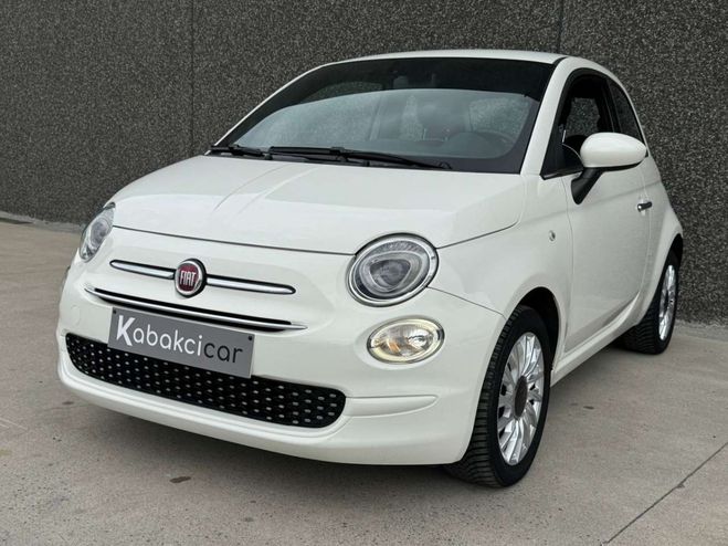 Fiat 500 1.2i -- 37.000KM--CARPLAY--USB-GARANTIE  Blanc Mtallis de 