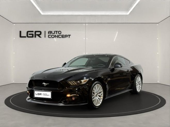 Ford Mustang 5.0 V8 GT / Camra / SYNC3 / 1re main / Noir de 2017