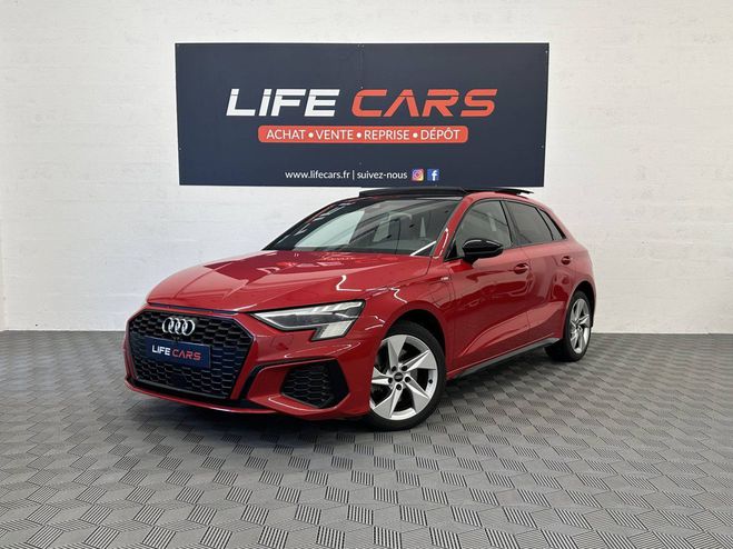 Audi A3 Sportback IV 40 TFSI E 204ch S LINE S Tr ROUGE de 2020