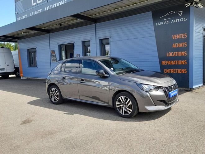 Peugeot 208 PureTech 100 SS EAT8 Allure 1ER MAIN Gris de 2022