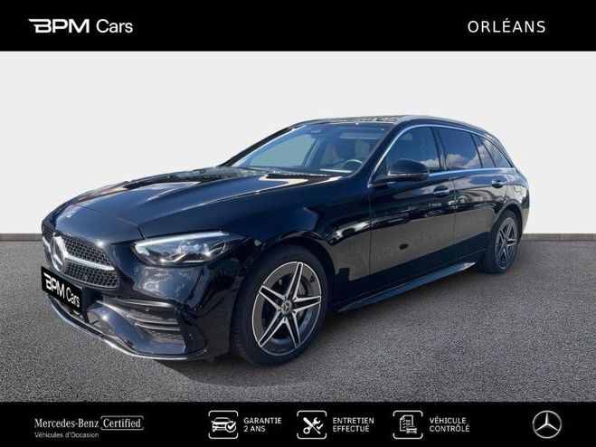 Mercedes Classe C Break 300 e 204+129ch AMG Line Noir Obsidienne Mtallis de 2023