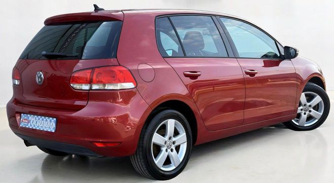 Volkswagen Golf VI 1.2 TSI - 105ch (5 cv) BVM6 - 5 Porte Rouge de 2010