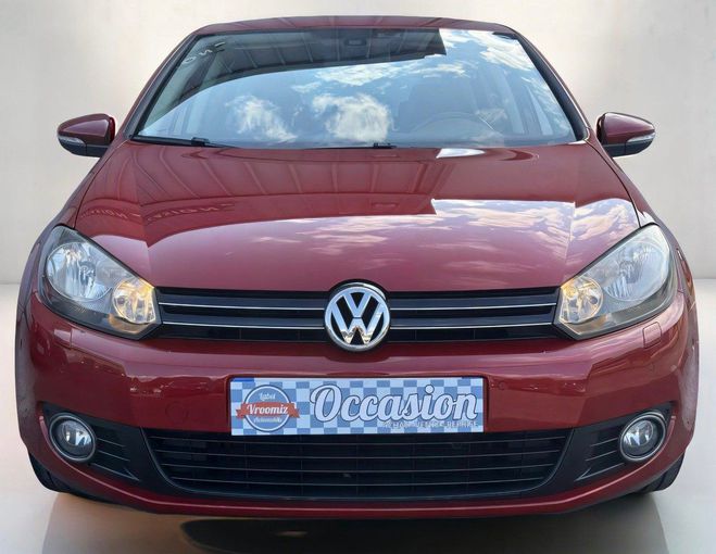 Volkswagen Golf VI 1.2 TSI - 105ch (5 cv) BVM6 - 5 Porte Rouge de 2010