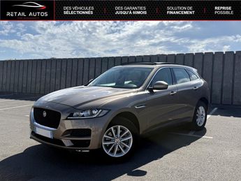  Voir détails -Jaguar F Pace F.PACE V6 3.0D 300ch Portfolio 4x4 BVA8 à Villeneuve-Loubet (06)