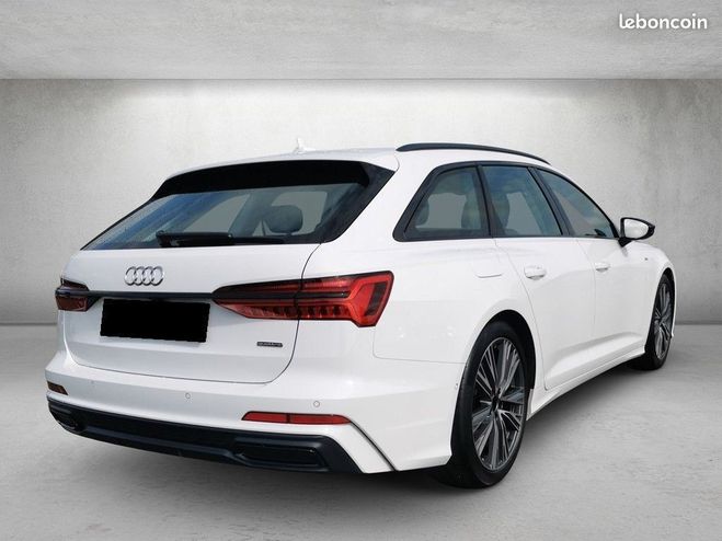 Audi A6 55 TFSIe S-line 367ch GPS-LED-VIRTUAL CO Blanc de 2021