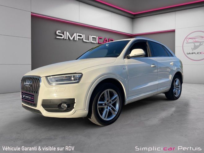 Audi Q3 2.0 TDI 140 CH S-LINE // TRES BON ETAT Blanc de 2013