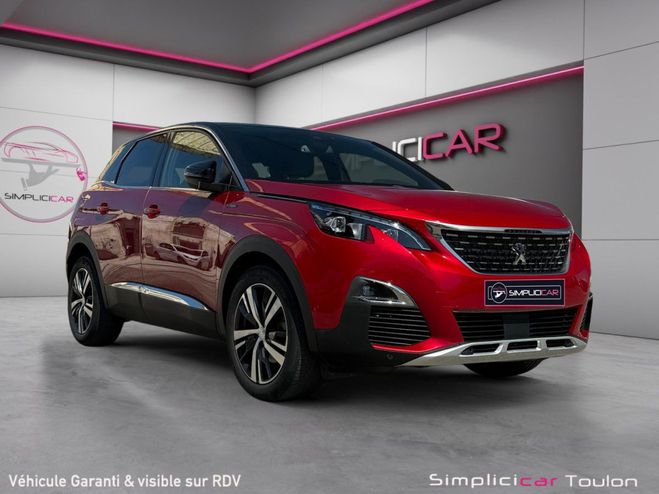 Peugeot 3008 Puretech 130ch ss bvm6 GT Line full entr Rouge de 2018