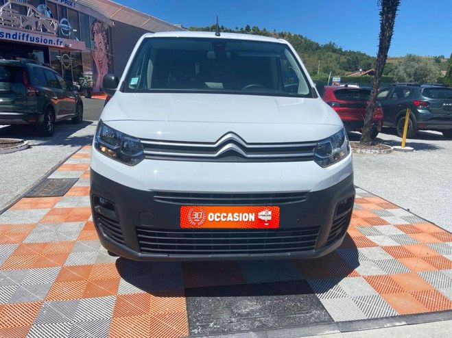 Citroen Berlingo FOURGON XL BlueHDi 100 BV6 950 kg GPS Ca Blanc de 2023