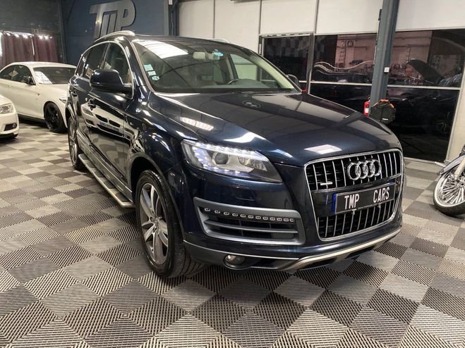 Audi Q7 V8 4.2 TDI 340 AMBITION LUXE 7P Bleu de 2010