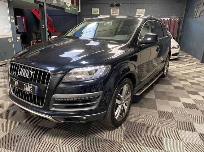 Audi Q7 V8 4.2 TDI 340 AMBITION LUXE 7P Bleu de 2010