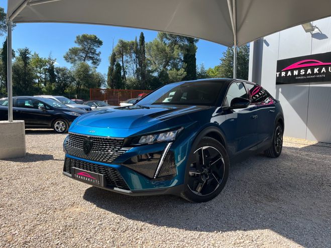 Peugeot 408 PHEV 225 e-EAT8 Allure Pack / Premire M Bleu de 2023