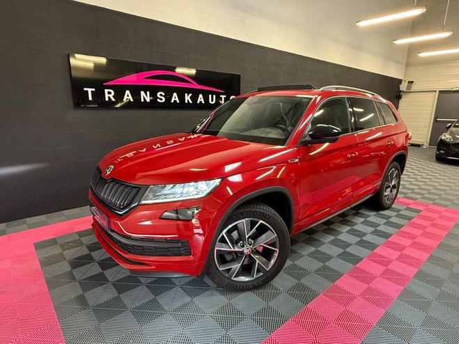 Skoda Kodiaq 2.0 TDI 150 SCR DSG7 7pl Sportline / 1er Rouge de 2019