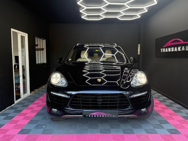 Porsche Cayenne N1 4.8 V8 TURBO TIPTRONIC S A / CARNET C Noir de 2011