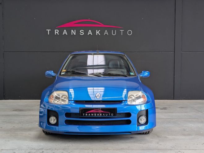 Renault Clio V6 PHASE 1 - BLEU ILLIADE - CARNET D'ENT Bleu Illiade de 2002