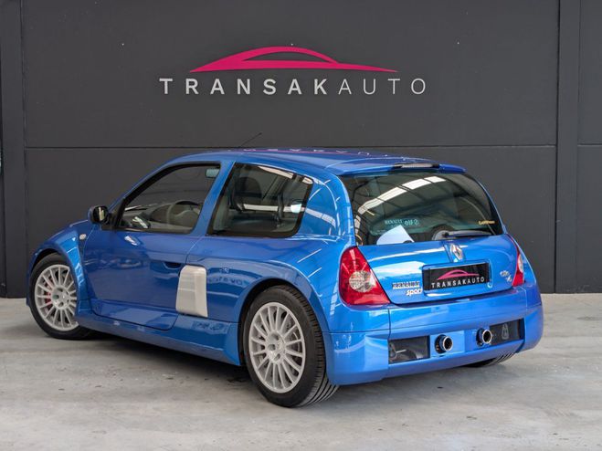 Renault Clio V6 PHASE 1 - BLEU ILLIADE - CARNET D'ENT Bleu Illiade de 2002