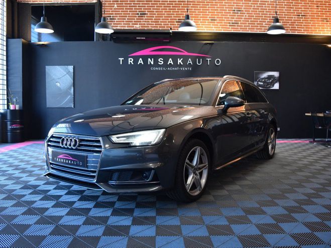 Audi A4 Avant 2.0 TDI 190 S tronic 7 S line Gris de 2017