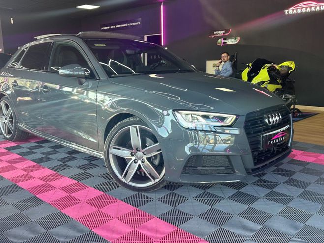 Audi A3 Sportback 150 ch S tronic 7 S 35 TDI Lin Gris de 2020