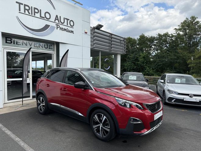 Peugeot 3008 1.6 BlueHDi S&S - 120 - BV EAT6 - GT Lin ROUGE FONCE de 2017