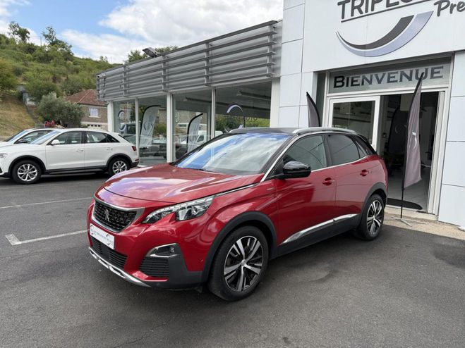Peugeot 3008 1.6 BlueHDi S&S - 120 - BV EAT6 - GT Lin ROUGE FONCE de 2017