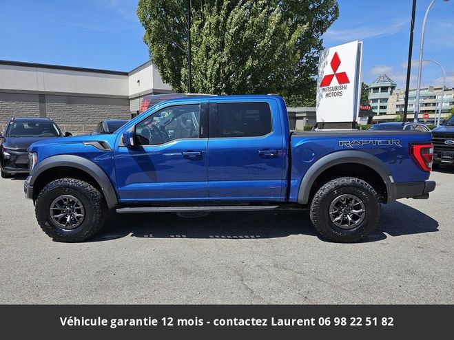 Ford F150 raptor supercrew 4x4 tout compris hors h Bleu de 2022