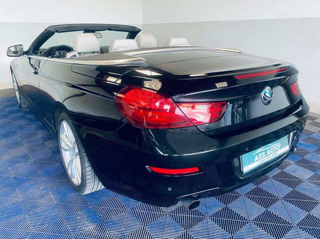 BMW Serie 6 CAB F12 640d 313ch Luxe A Noir de 2013