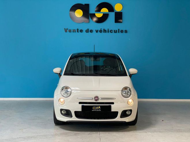 Fiat 500 0.9i TwinAir - Blanc de 2014