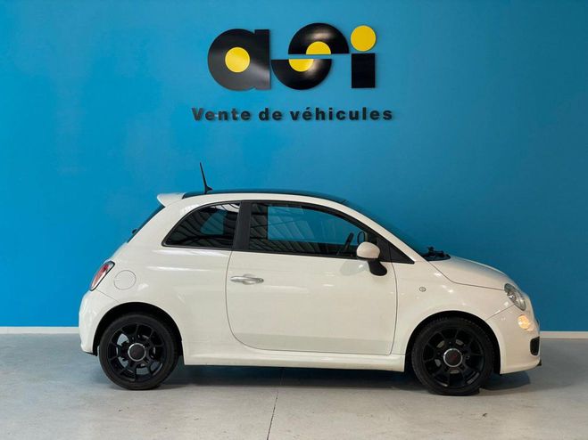Fiat 500 0.9i TwinAir - Blanc de 2014