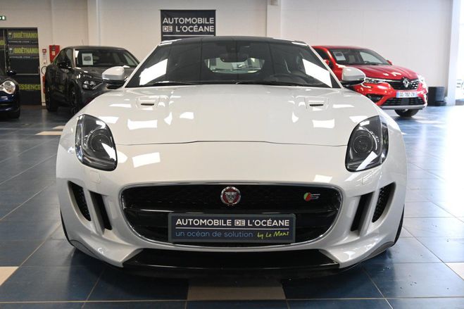 Jaguar F-Type COUPE V6 S 3.0 380 Suralimente AWD A Blanc de 2016