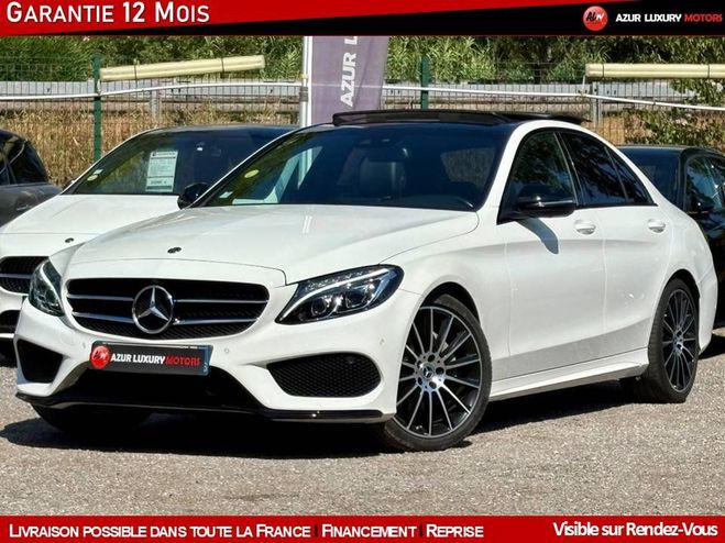 Mercedes Classe C IV 220 D SPORTLINE 9G-TRONIC BLANC de 2017